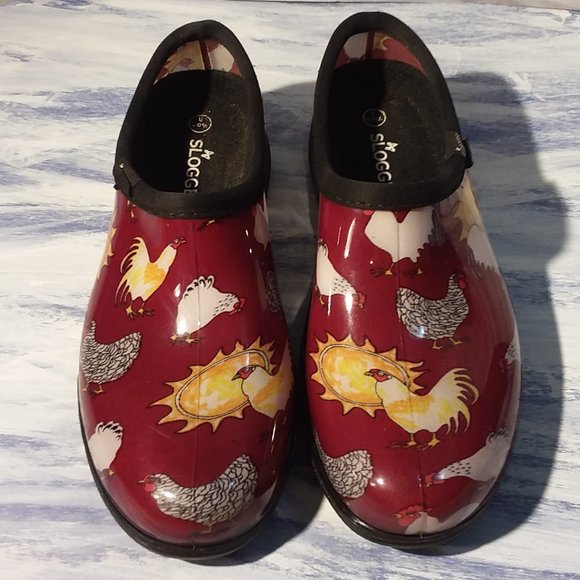 sloggers chicken shoes